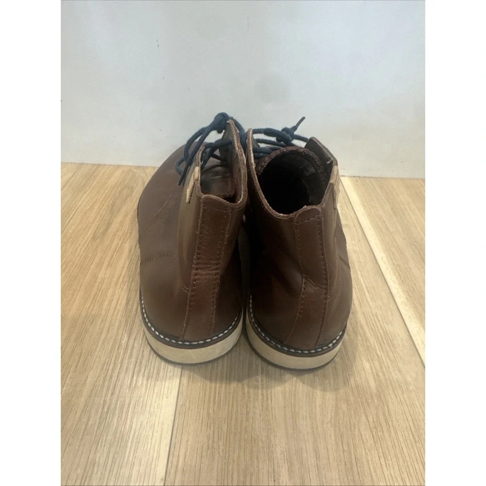 Men's Leather Lacoste Millard Chukka Boots Size 11‎ In Brown